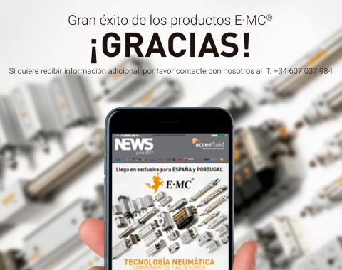 GRAN ÉXITO DE LOS PRODUCTOS E·MC®