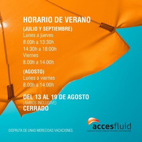 HORARIO JULIO, AGOSTO Y SEPTIEMBRE 2018