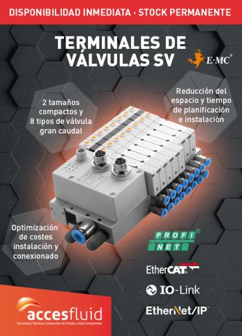 Nuevo Terminal de Válvulas serie SV 