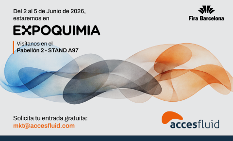 Accesfluid estará en Expoquimia 2026