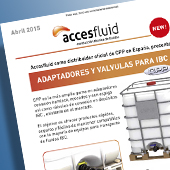 ADAPTADORES Y VÁLVULAS PARA IBC