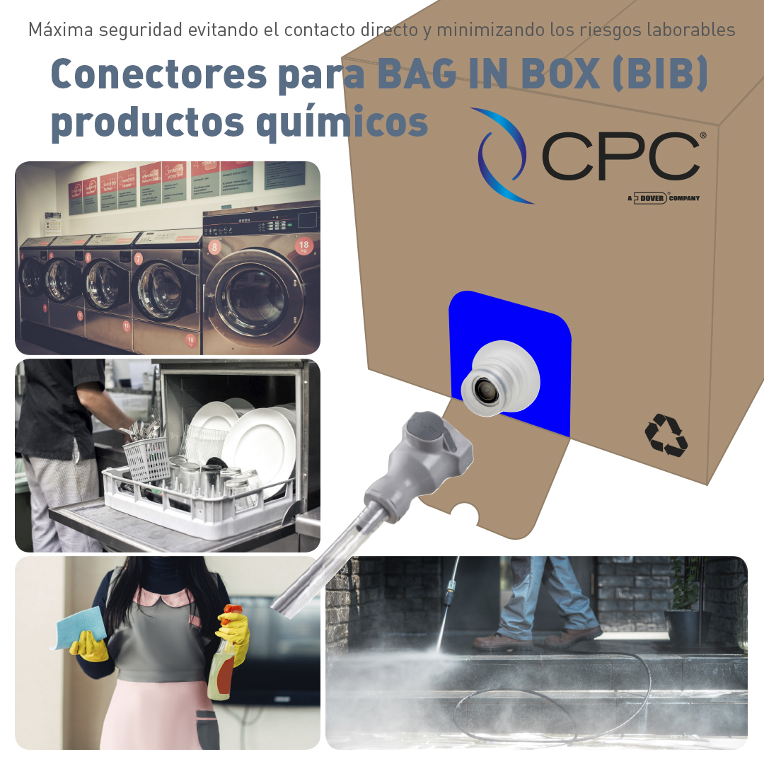 CONECTORES PARA BAG IN BOX (BIB) PRODUCTOS QUÍMICOS