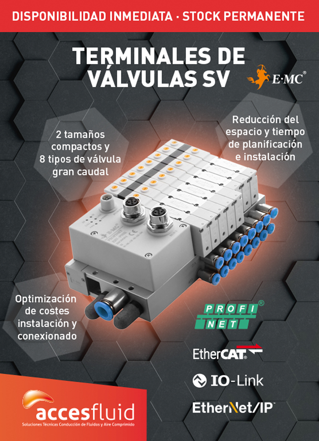Nuevo Terminal de Válvulas serie SV